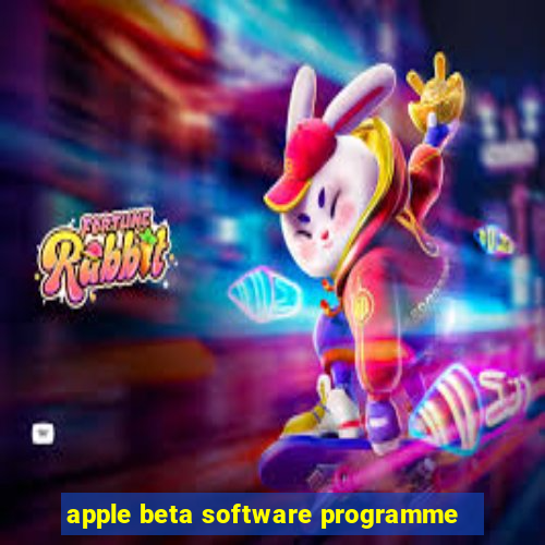 apple beta software programme